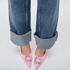 Pink Zara Pumps Heels